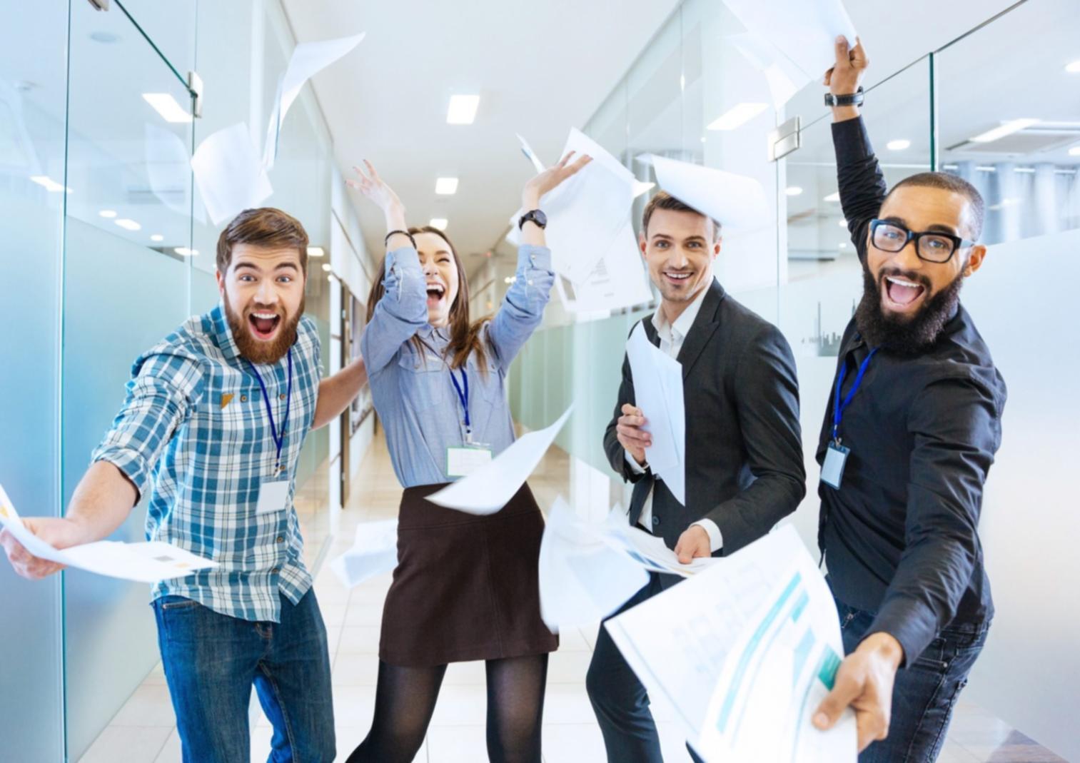 Group discussion during collaborative learning event